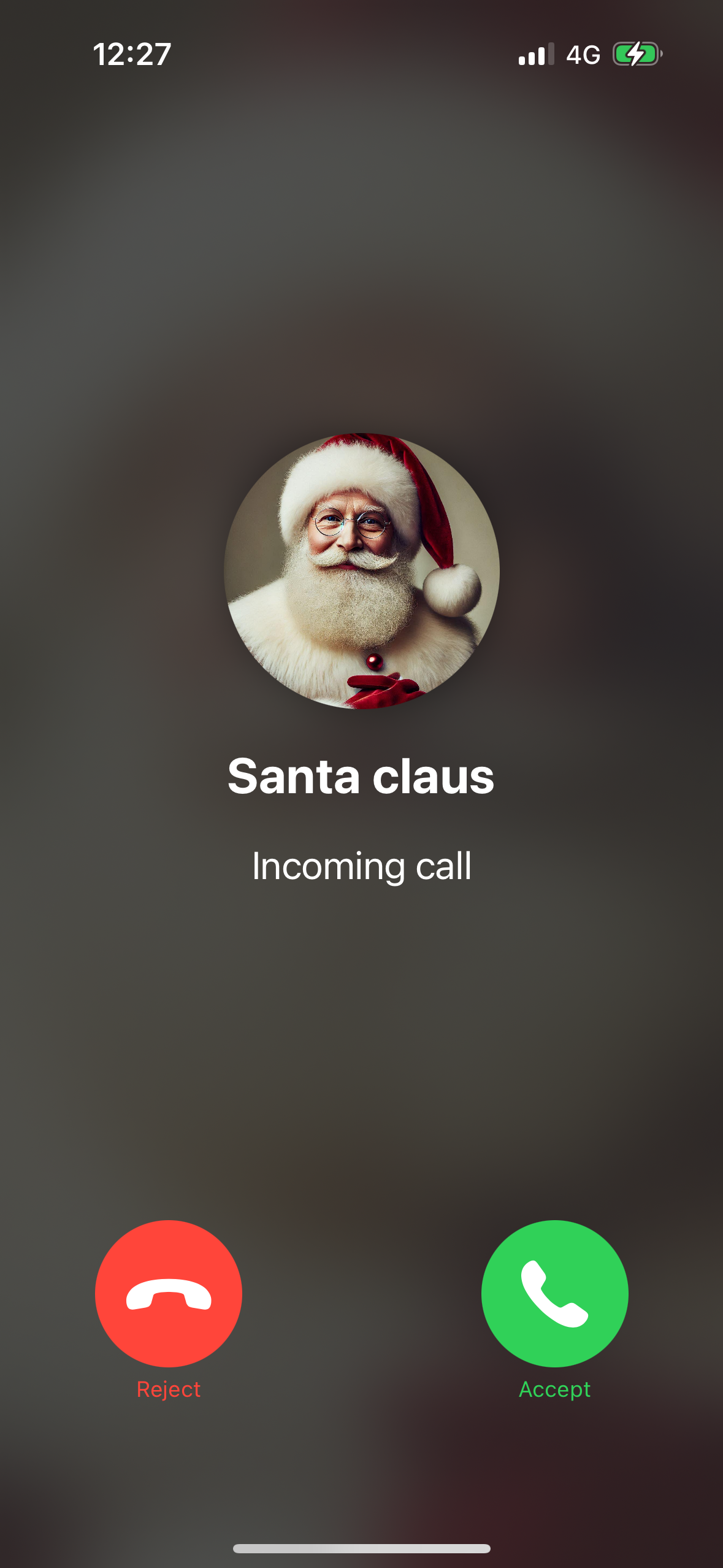 Call Santa Claus App